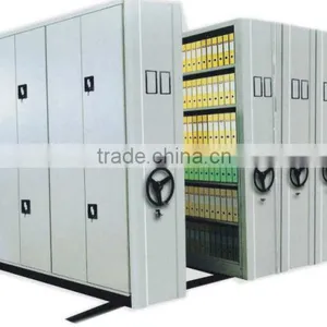 Compact Mobile File Cabinet,Mobile Filing Storage Cabinet Moving Filing Storage Cupboard Library Storage Cabinet thumbnail-4