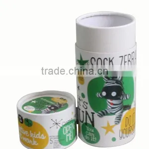 High Quality Recycled Round Tube Gift Box thumbnail-2