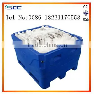Roto-molded Fish Tubs,insulated Ice Fish Totes, Plastic Fish Tank,fish Bin thumbnail-3