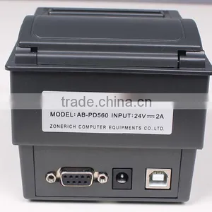 Thermal Receipt Printer 58mm With Auto Cutter and Wall Mount Function for Queuing System AB-PD560 thumbnail-2