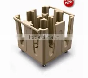 Adjustable Plate Cart Dish Collect Cart Pan Collect Cart Catering Equipment thumbnail-1
