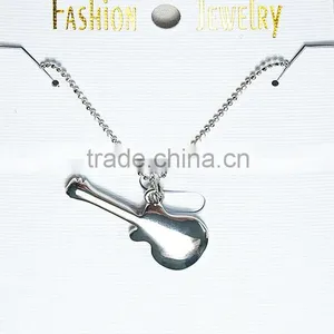 18k Gold Plated and Platina Plated Platina Necklace thumbnail-1