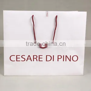 2015 New Fine Custome Logo Printed Shopping Bag ,gift Bag,paper Bag With Handle for Snowsuit/winter Clothes thumbnail-2