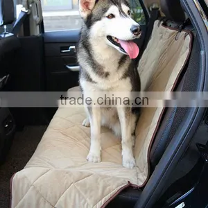 100% Polyester Micro Suede Pet Auto Car Seat Cover thumbnail-1