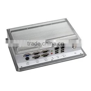 10 Inch no Cable Design Thin Industrial Computer Client With Intel Atom D525 1.8GHz 2 Core +ICH8M Processor thumbnail-2