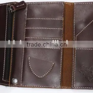 High Quality Man's Wallet,soft Top Grain Leather Men Wallet,supple Genuine Leather Man Wallet With Custom Logo thumbnail-3