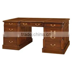 Mahogany Desk Single 180 D Indoor Furniture thumbnail-1