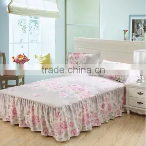 100% Cotton Printed Fitted Sheet Cheap Fitted Sheet thumbnail-1