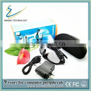 Flash Player Bluetooth-glasses , Bluetooth Earphone Mp3 Sunglasses thumbnail-4