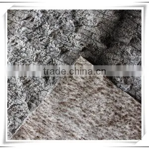 100% Polyester French Terry Fleece Fabric Fake Fur Fabric thumbnail-4