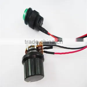 Single Phase Digital Display Led 6V 12V 24V 8A Dc Motor Speed Control Hho PWM Speed Controler thumbnail-3