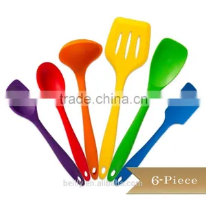 2016 Whosale FDA and LFGB Silicone Kitchen Utensils Set for Cooking thumbnail-1