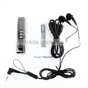 Support Password Locking Recording Monitor and Hearing Aid / Time Stamp / VOR Function 4GB Digital Voice Recorder thumbnail-6