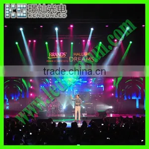 Indoor Full Color P4 HD Video Stage Background Led Screen thumbnail-1