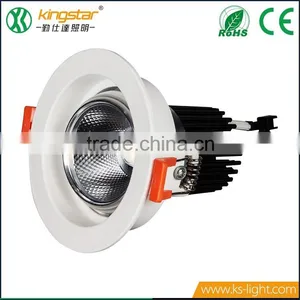 Wholesale 3 Years Warranty CE ROHS Aluminum Adjustable 9W Dimmable COB Led Downlight thumbnail-1