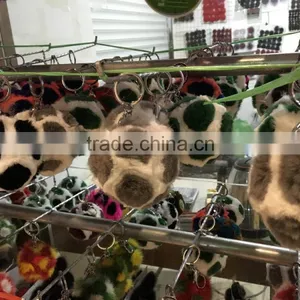 Factory Price Cute Multi Color Rex Rabbit Fur Ball Hot Sale thumbnail-1