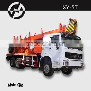 1200m Soil Investigation XY-5T NQ BQ HQ Truck Mounted Water Well Drilling Rig thumbnail-1