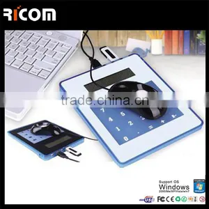 Multifunction 3 Port Usb Hub Calculator Mouse Pad--MP217 thumbnail-6