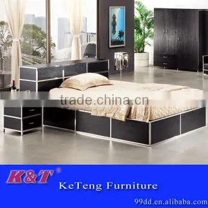 1.5M Stainless Steel Hotel Bed thumbnail-1