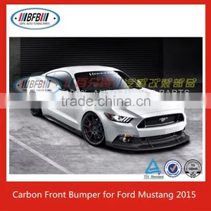 Body Kit For 2015 Newest Ford Mustang Carbon Fiber Henn Style Front Lip thumbnail-2