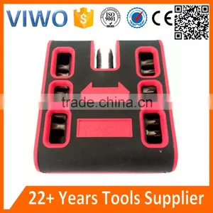Multi Screwdriver Bits Set With Tank Design thumbnail-1