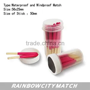 Transparent Plastic Waterproof and Windproof Matches Quality Choice thumbnail-1
