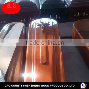 Cardboard Coffin or Eco Paper Casket XH-27 thumbnail-6