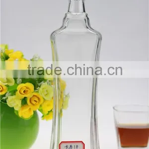 High Quality Glass Ethanol Bottle Screw Mouth Bottle Cucurbit Shape Bottle thumbnail-3