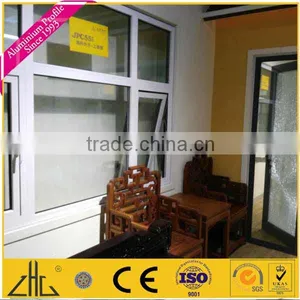 ZHL Zhonglian Aluminum China Supplier Aluminium Awning Window Bathroom Window Designs Aluminium Bifold Door thumbnail-2