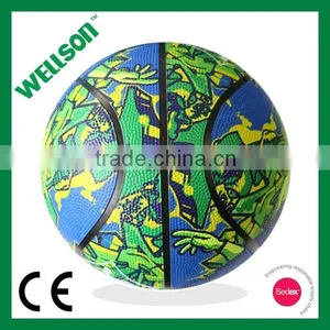 Multiply Allover Printed Rubber Basketball thumbnail-1