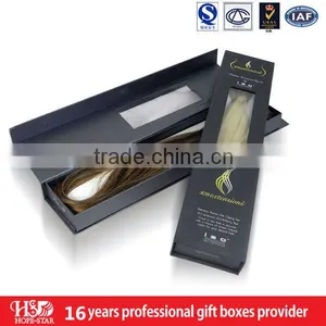 2016 Best Selling Wholesale Custom Design Paper Hair Extension Packaging Box thumbnail-1