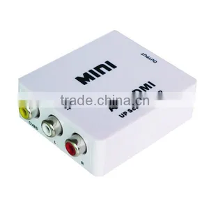 RCA AV2HDMI Converter Adapter Mini Composite CVBS 2HDMI AV2HDMI Converter in Retail Package 1080P thumbnail-2