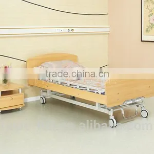 Hot Sale Two Crank Manual Bed for Old Man thumbnail-1