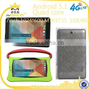 Low Cost 7 Mobile Tablet pc Android 5.1 Quad Core 4G Lte Made in China thumbnail-1
