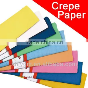 Color Crepe Paper For Gift/Promotion/Decoration/solid Color Wrapping Paper thumbnail-1