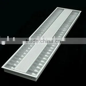 T5 Light Fixture,grille Lamp ,recessed 2x28W Grill Light Fixture thumbnail-1