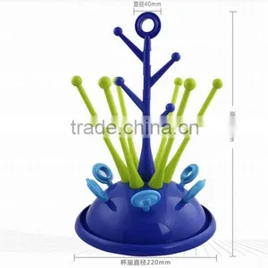 Good Quality Safe Plastic Tree Shape Large Capacity Bottle Dryer for Kids thumbnail-4