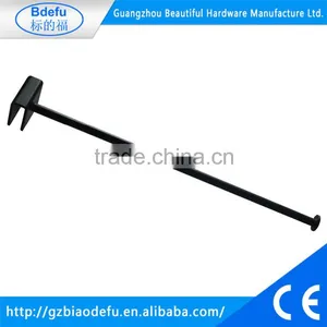 Supermarket Metal Tube Hanger Cloth Hook for Square Tube thumbnail-1
