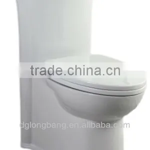 Floor Mounted Elegant Design Siphon Toilet Elegant Design Economic Ceramic One Piece Toilet thumbnail-1
