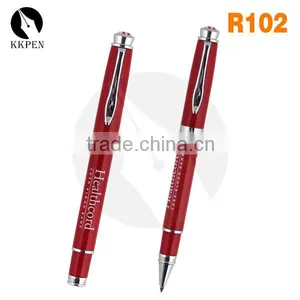 KKPEN Metal Material Red Bright Chrome Office & School Pen thumbnail-2