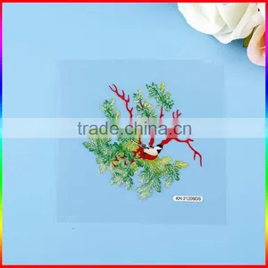 Flower Designs PVC Stickers/crystal Vinyl Stickers thumbnail-2