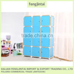 2015 Hot Sales Diy Closet Plastic Bedroom Wardrobe Design thumbnail-1