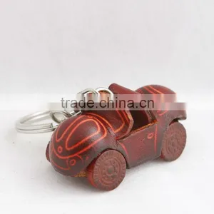Handmade Leather Car Key Chain thumbnail-1