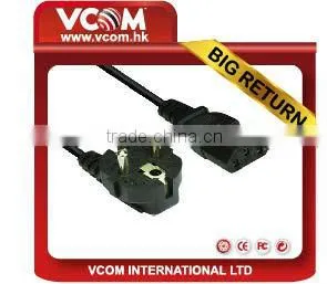 European Type VDE Schuko Plug and Power Cord thumbnail-1