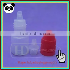 2ml Wholesale pe e Cigarette Oil Bottle 3ml Empty Sample Bottle China Plastic Bottle Tamper Resistent Cap thumbnail-1
