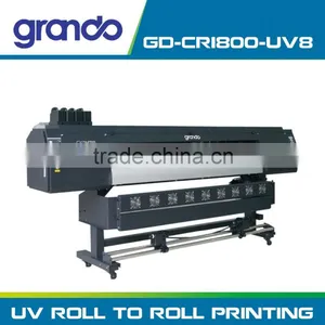 1.8m UV Roll to Roll Printer With Eight Ricoh Printhead thumbnail-1