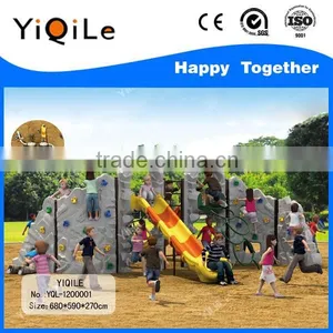 2015 Top-quality Outdoor Playground Artificial Climbing Walls for Kids thumbnail-2