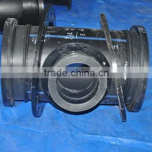 China Supply HDPE Fabricated Fittings Plastic Welded Fitting With Flange thumbnail-2