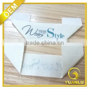 Wholesale Cheap Clothing Printed Silkscreen Label thumbnail-4