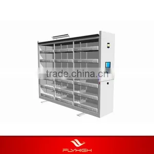Double Side Electrical Compact System Steel Library Shelves Mobile Shelving thumbnail-2